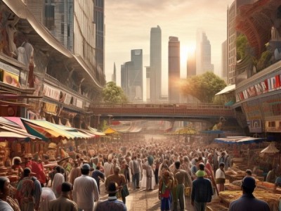 商贸服务连接世界的重要纽带