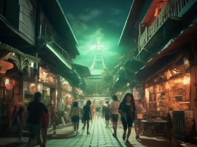 拉堡商贸街见证绿色安全新希望