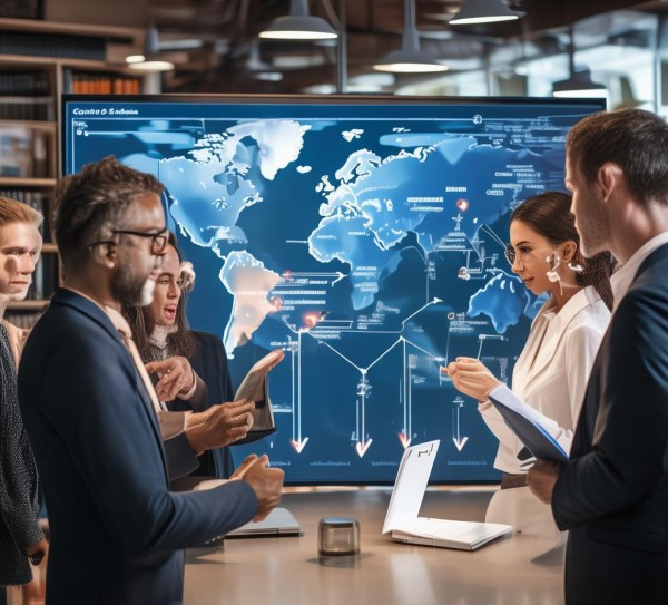 抓商贸服务，构建高效流程